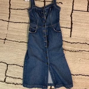 Reformation denim dress